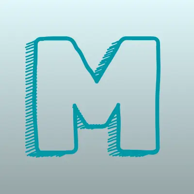 Магнит, сеть супермаркетов, лого-визитка